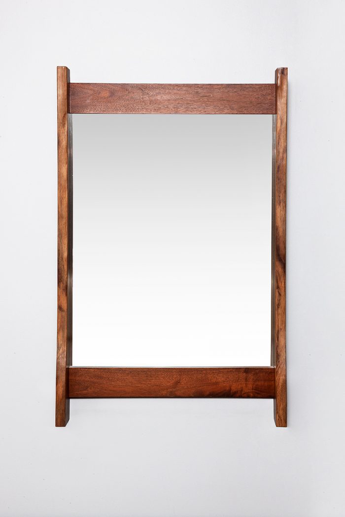 George Nakashima walnut mirror