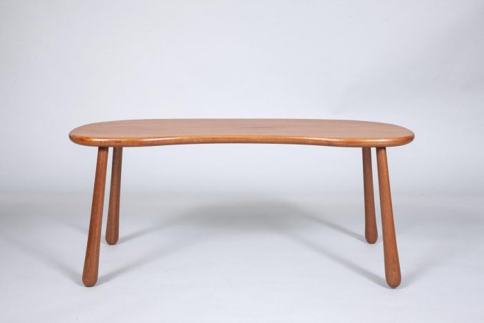 Josef Frank mahogany table / stool